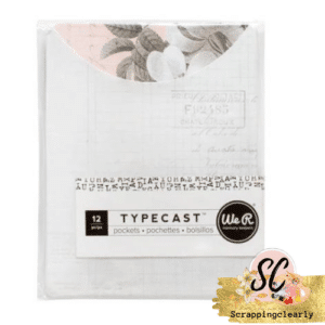 We R Memory Keepers Typecast Pocket Notes Cards
