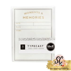We R Memory Keepers Typecast - Grid Cards