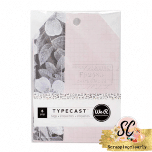 We R Memory Keepers Typecast Tags - Stitched