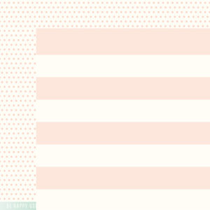 Pebbles - DIY Home Collection - 12 x 12 Double Sided Paper - Soft Pink Classic