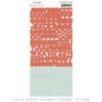 Cocoa Vanilla TIS THE SEASON ABC ACCESSORY STICKERS