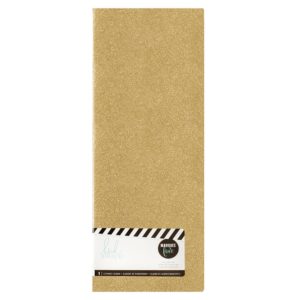 Heidi Swapp LIGHTBOX BACKGROUND STORAGE GOLD GLITTER