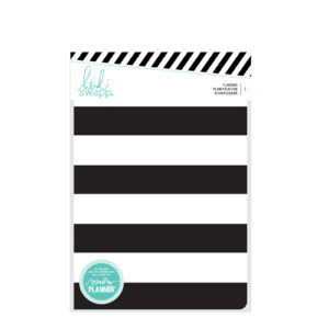 Heidi Swapp Memory Planner 2017 - Personal Black and White Stripe