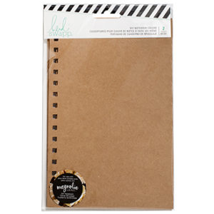 MAGNOLIA JANE - NOTEBOOK COVER - KRAFT (2 PIECE)