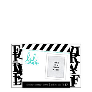ALPHABET - HS - LETTERBOARD - .5IN SANS SERIF BLACK (147 PIECE)
