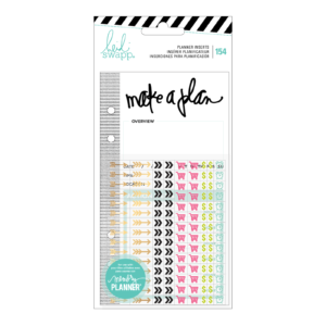 Heidi Swapp Memory Planner 2017 - Inserts with Stickers Events