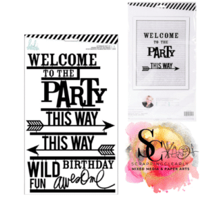 Heidi Swapp Letterboard - Party Black