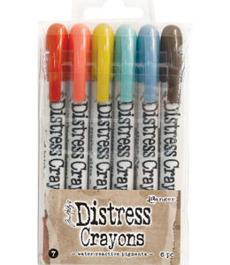Tim Holtz Distress Crayons - Set 7
