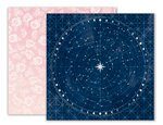 Pink Paislee - Moonstruck Collection - 12 x 12 Double Sided Paper - Paper 05