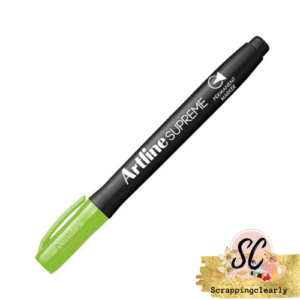 ARTLINE SUPREME MARKERS Permanent Lime Green
