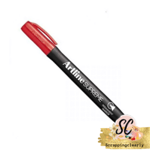 ARTLINE SUPREME MARKERS Permanent Red