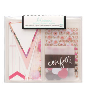 Heidi Swapp STATIONERY EMBELLISHMENT KIT FLORAL