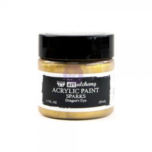 Prima - Finnabair - Art Alchemy - Sparks Acrylic Paint - Dragon's Eye