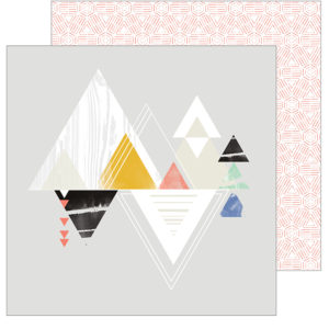 Pinkfresh Studio - Escape the Ordinary Collection - 12 x 12 Double Sided Paper - Explore