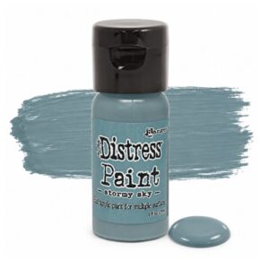 Tim Holtz Distress Flip Top Paint - Stormy Sky