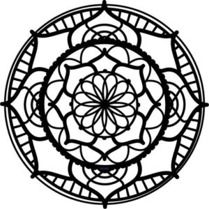 Kinder Kreation Lisa's Mandala