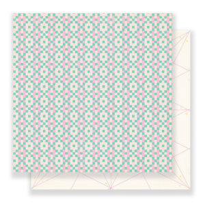 Crate Paper - Good Vibes Collection - 12 x 12 Double Sided Paper - Hashtag