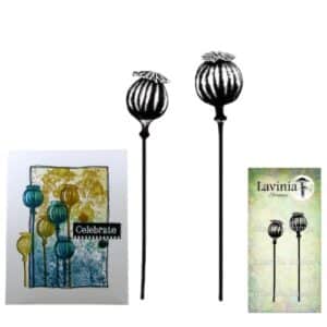 Lavinia Stamps Poppy Pods
