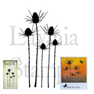 Lavinia Stamps Silhouette Thistle