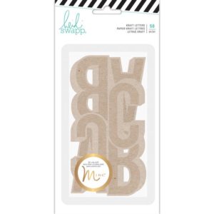 Heidi Swapp HAWTHORNE MINC JUMBO ALPHABET