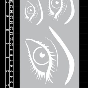 Kinder Kreation Eye 02S7 Stencil