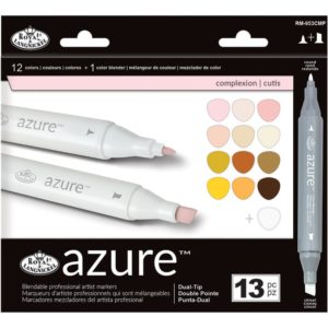 ROYAL & LANGNICKEL AZURE MARKER SET COMPLEXION 13PC