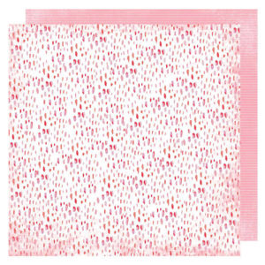 Heidi Swapp - Pineapple Crush Collection - 12 x 12 Double Sided Paper - Coral Reef
