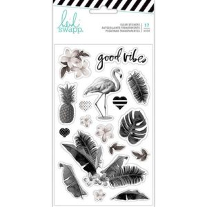 Heidi Swapp - Pineapple Crush Collection - Clear Stickers