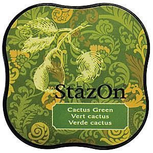 Tsukineko - Stazon Midi Ink Pad - Cactus Green