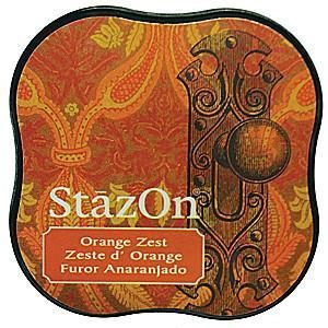 Tsukineko - Stazon Midi Ink Pad - Orange Zest