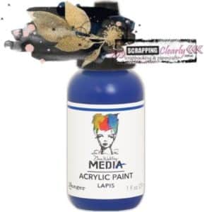 Dina Wakley Media Heavy Body Acrylic Paint 1oz Lapis