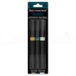 Crafter's Companion - Spectrum Noir - Glitter Brush Pens - Vintage Beach