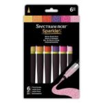 Crafter's Companion - Spectrum Noir - Glitter Brush Pens - Floral Garden 6 pk