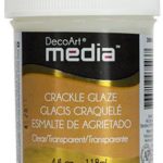 Deco Art Media Media Crackle Glaze 4oz - Clear/Transparent
