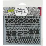 TCW 6 x 6 Stencil - Modern Lace