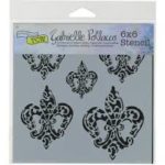 TCW 6 x 6 Stencil - Baroque Fleurs