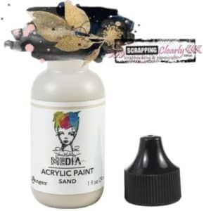 Dina Wakley Media Acrylic Paints - Sand (29mls)