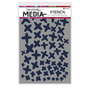 Dina Wakley Stencil - Xs