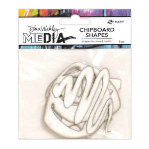 Ranger Ink - Dina Wakley Media - Chipboard Shapes - Basics