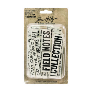 Tim Holtz - Idea-ology Collection - Quote Chips