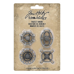 Tim Holtz - Idea-ology Collection - Faucet Knobs