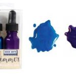 Hero Arts- Season of Wonder Collection - Glimmer Metallic Inks - Purple and Blue