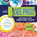 GEL PRESS - REUSABLE GEL PRINTING PLATE - 5X7