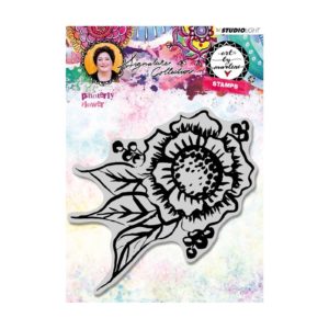Art by Marlene - Painterly Flower Stamp