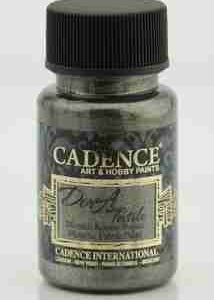 Cadence Metallic Fabric Paint - Antrachite