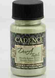 Cadence Metallic Fabric Paint - Menthol