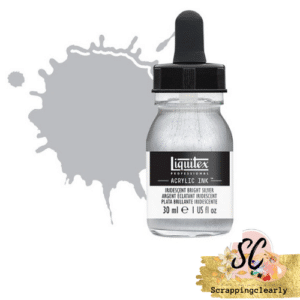 Liquitex Ink -Iridescent Bright Silver 0236 30ml