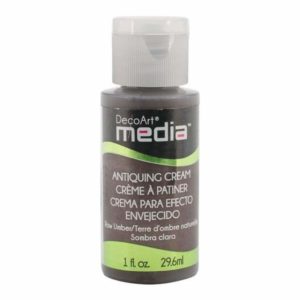 Deco Art - Media Antiquing Cream 1oz - Raw Umber