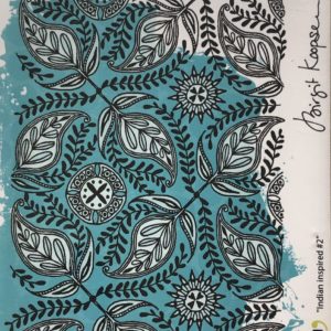 Carabelle Studio Art Stamp - Indian Inspired #2
