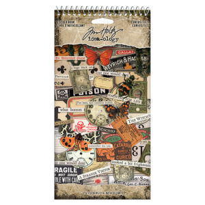 Idea-ology - Tim Holtz - Halloween- Sticker Book - Curiosities